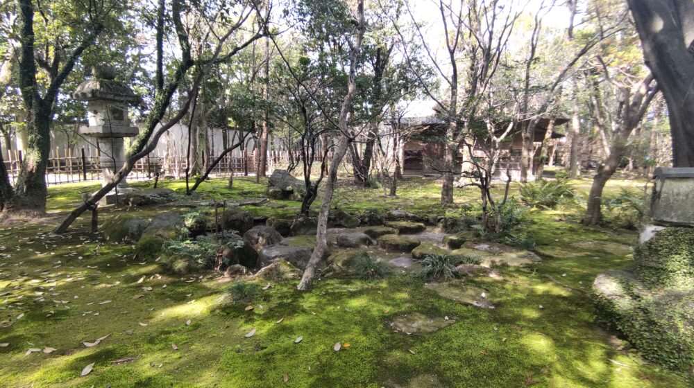 Yusentei, Tea house garden