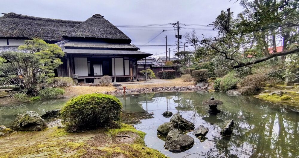 The view of Toshima-shi garden in Former Residence of the Toshima Family