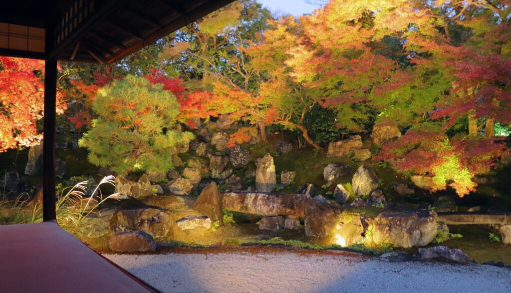 Karesansui Garden in Entoku-in temple