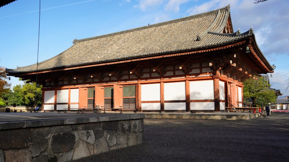 Lecture Hall "Kodo" in Toji Temple