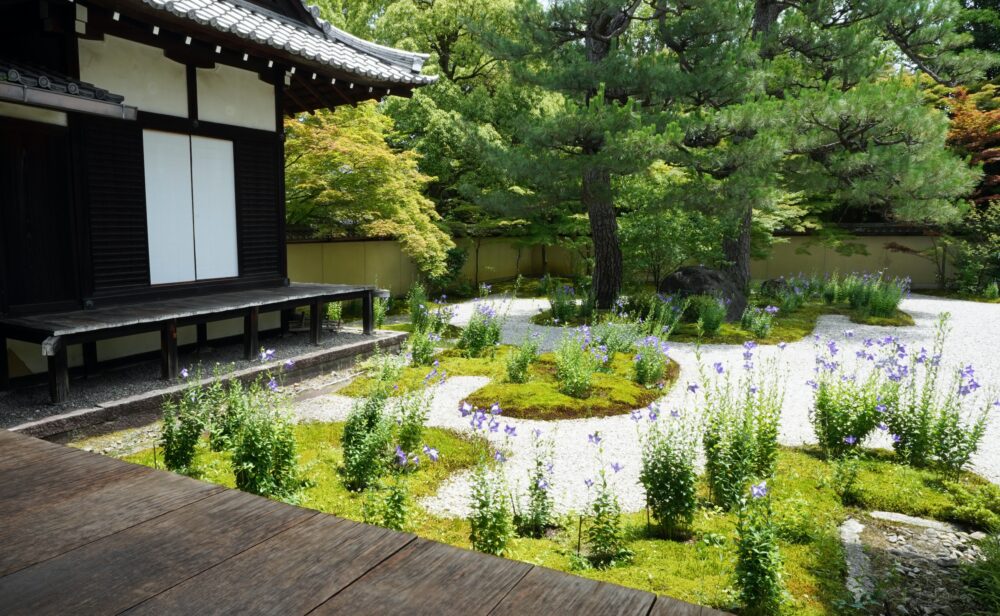 Genji no niwa Garden in Rozan-ji temple