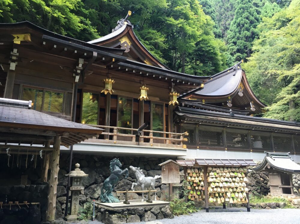 Main hall in Kifune Shrine