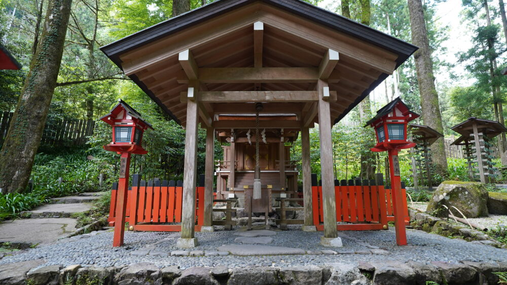 Yui-no-yashiro in Kifune Shrine