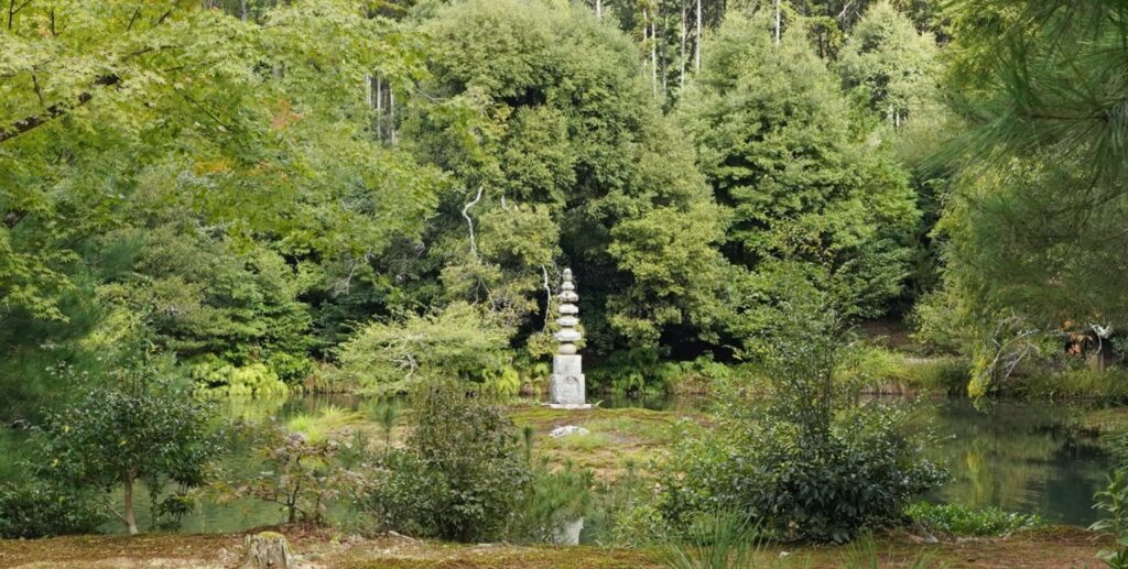 Anmintaku(pond) in Kinkaku-ji Temple