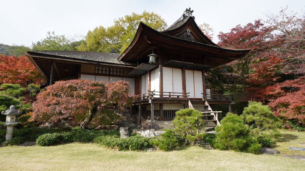 Daijokaku in Okochi Sanso Garden