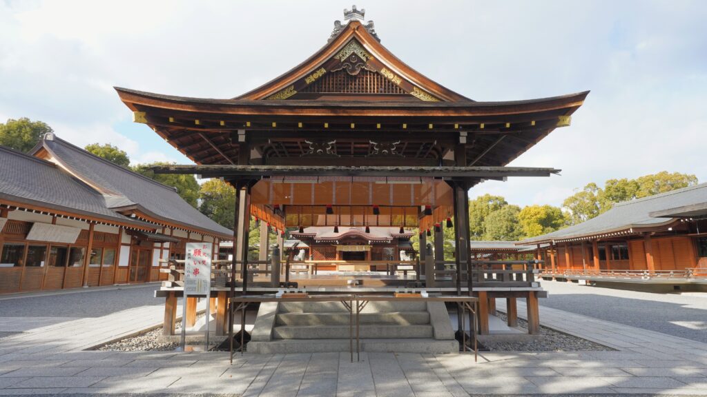 Kagura Hall in Jonangu Shrine