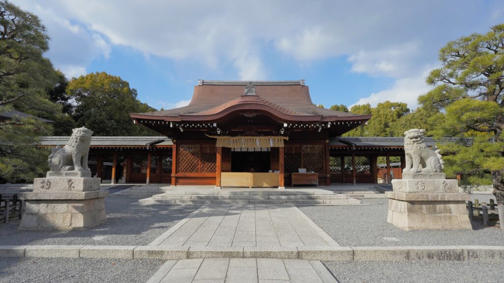 Main Hall in Jonangu Shrine