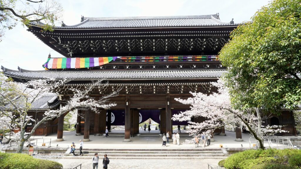 Sanmon Gate in Chion-in Temple