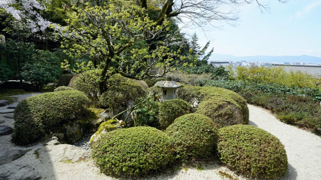 Santei Garden in Chion-in Temple